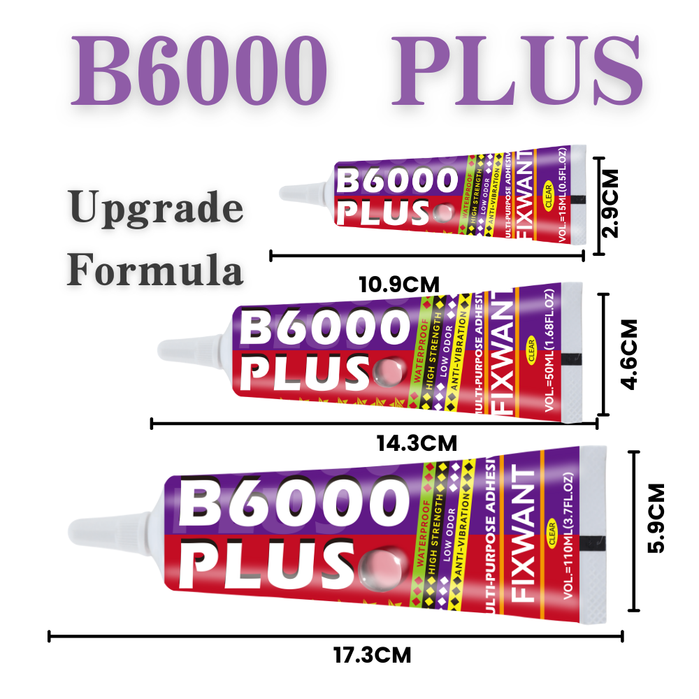 Contact Cement Glue - B6000 プラス 15/50/110 ミリリットルクリアコンタクト電話修理接着剤 B-6000 多目的