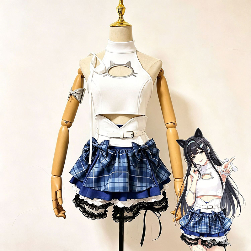 Prop De Cosplay - アニメ T.T. スター アイドル チームリーダー ニッケ