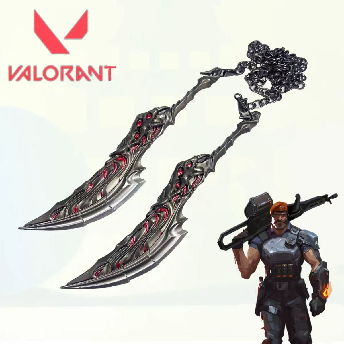 7.1インチ ヴァロラント フレイムメタルカタナソード 日本 - Cosplay Flame Prop のレビューと価格