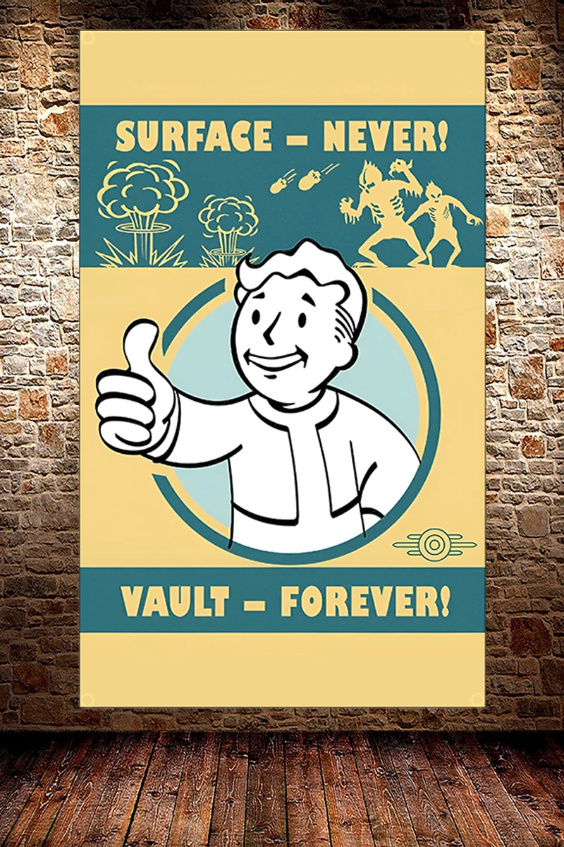 FLAGDOM 90X150CM 3X5Ft ゲームポスター - Fallout Cosplay Prop のレビューと価格