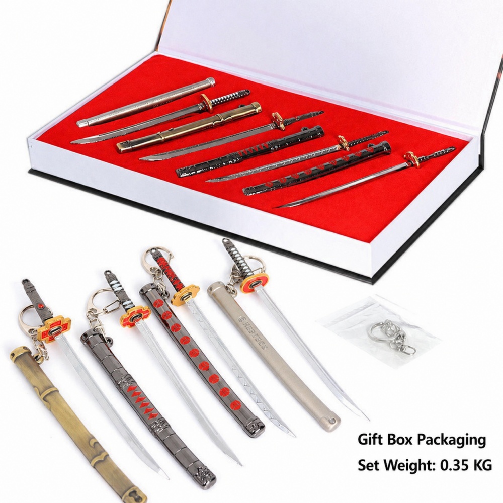 アニメワンピースゾロ剣キーホルダーボックスセットおもちゃ刀ペ - Cosplay Prop Dagger のレビューと価格