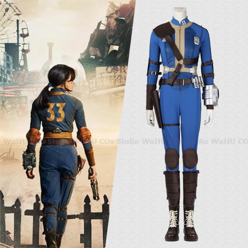 女性のためのLuckyコスプレコスチューム、秋のコスプレ、ジ - Fallout Cosplay Prop のレビューと価格
