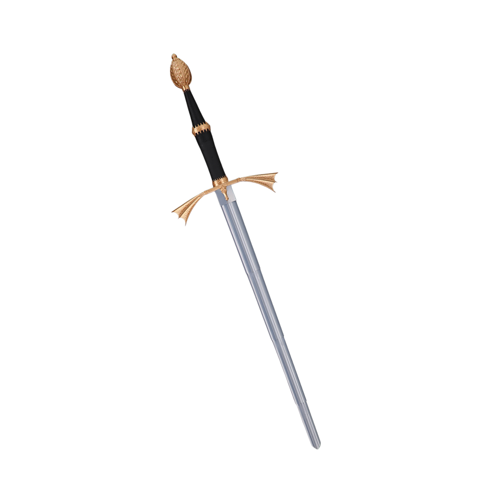 デーモンコスプレ格納式シルバープラスチックナイフ飾りドラゴン - Cosplay Prop Dagger のレビューと価格