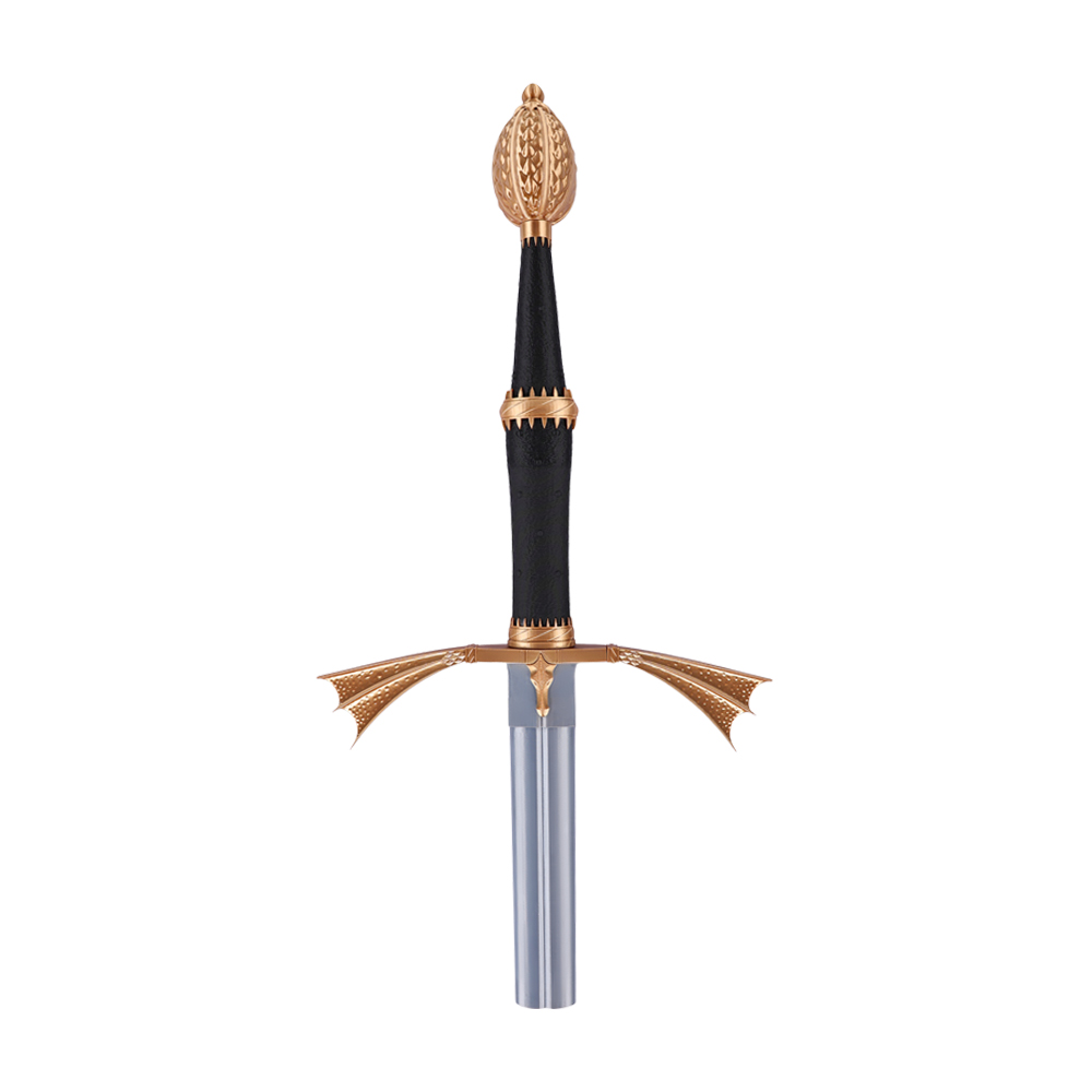 デーモンコスプレ格納式シルバープラスチックナイフ飾りドラゴン - Cosplay Prop Dagger のレビューと価格