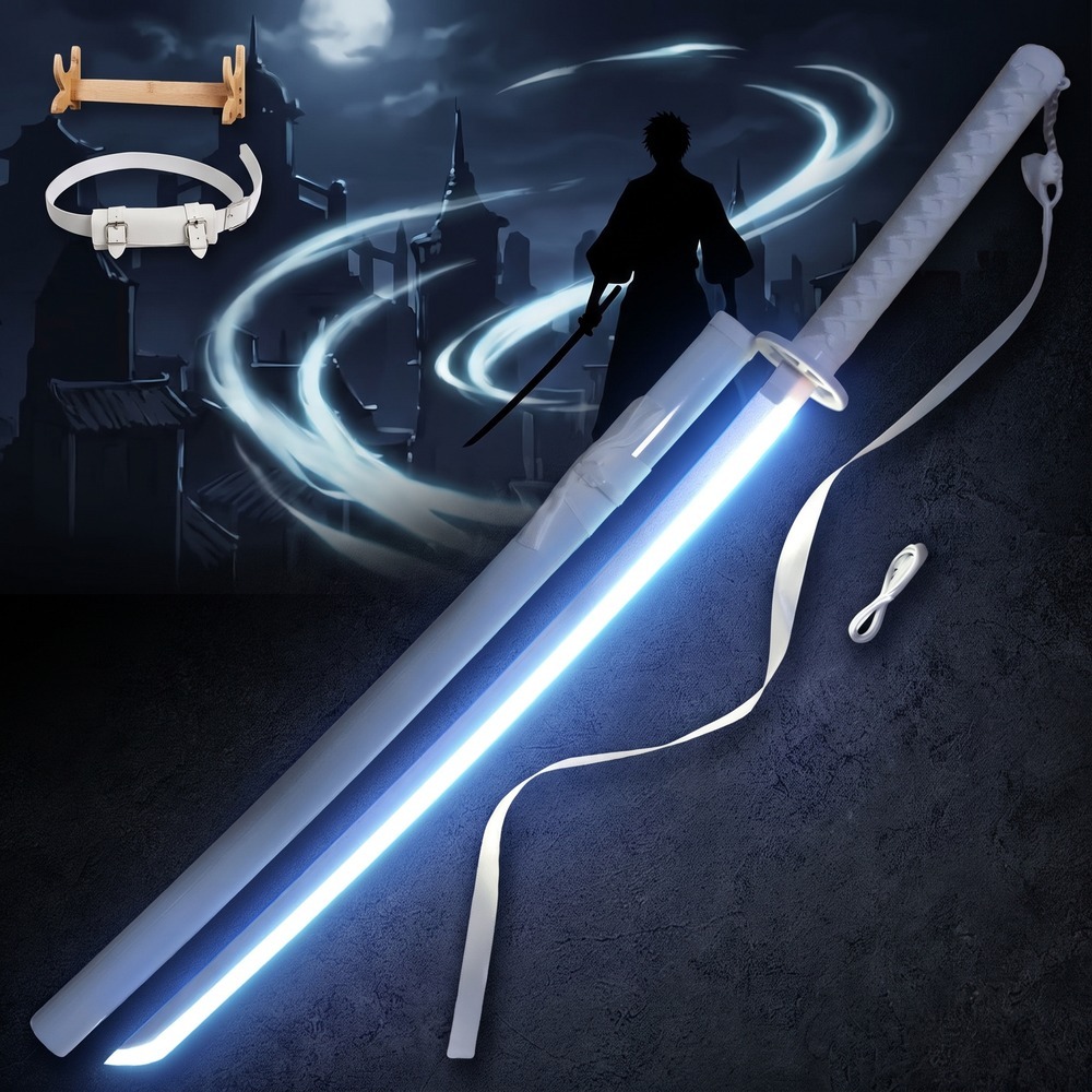 ブリーチ 40インチ LEDライト付き刀棚セット プラスチッ - Cosplay Prop Display のレビューと価格