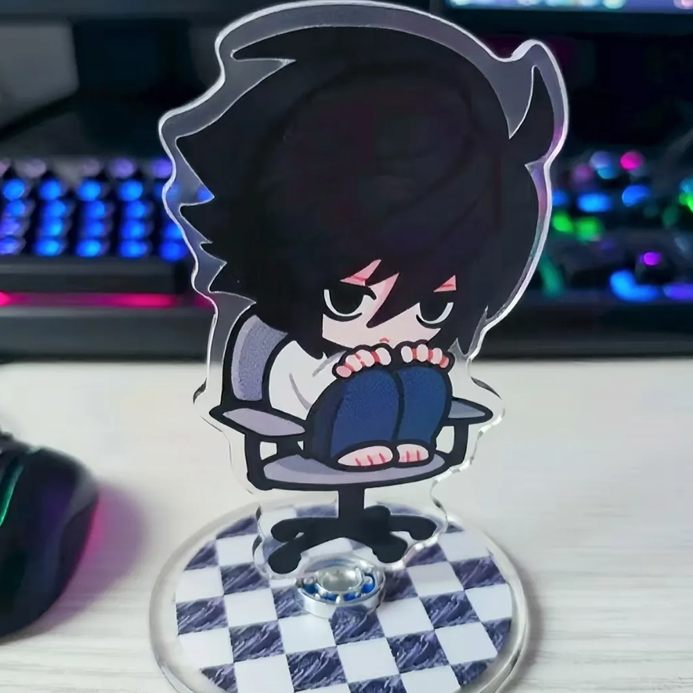アニメデスノートコスプレ L.Lawliet アクリルスタン - Prop De Cosplay のレビューと価格