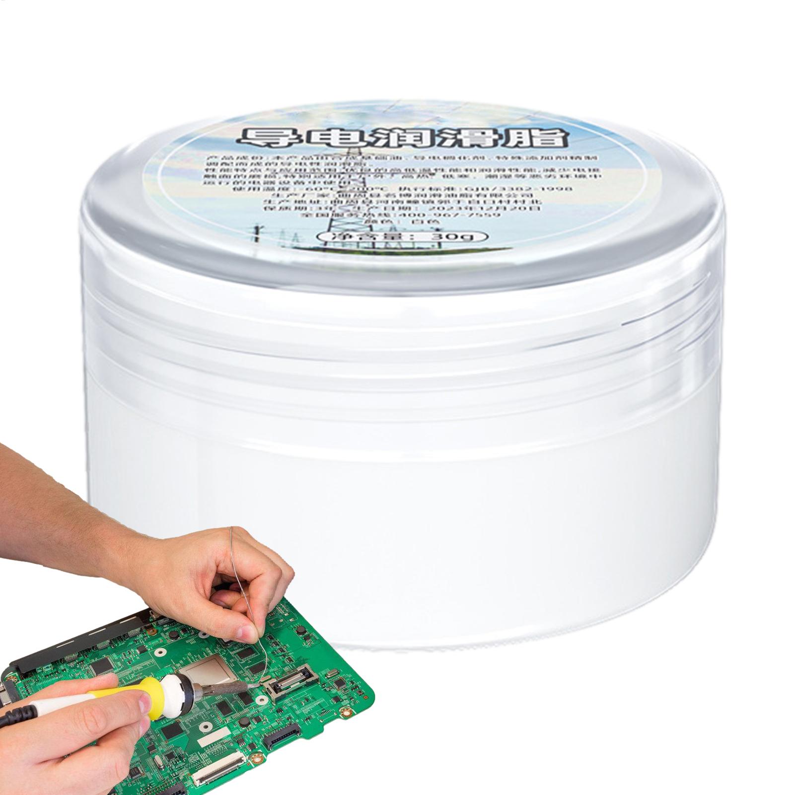 電気接点グリース 30g 車用導電性防錆誘電体グリース 高温 - Contact Cement Glue のレビューと価格