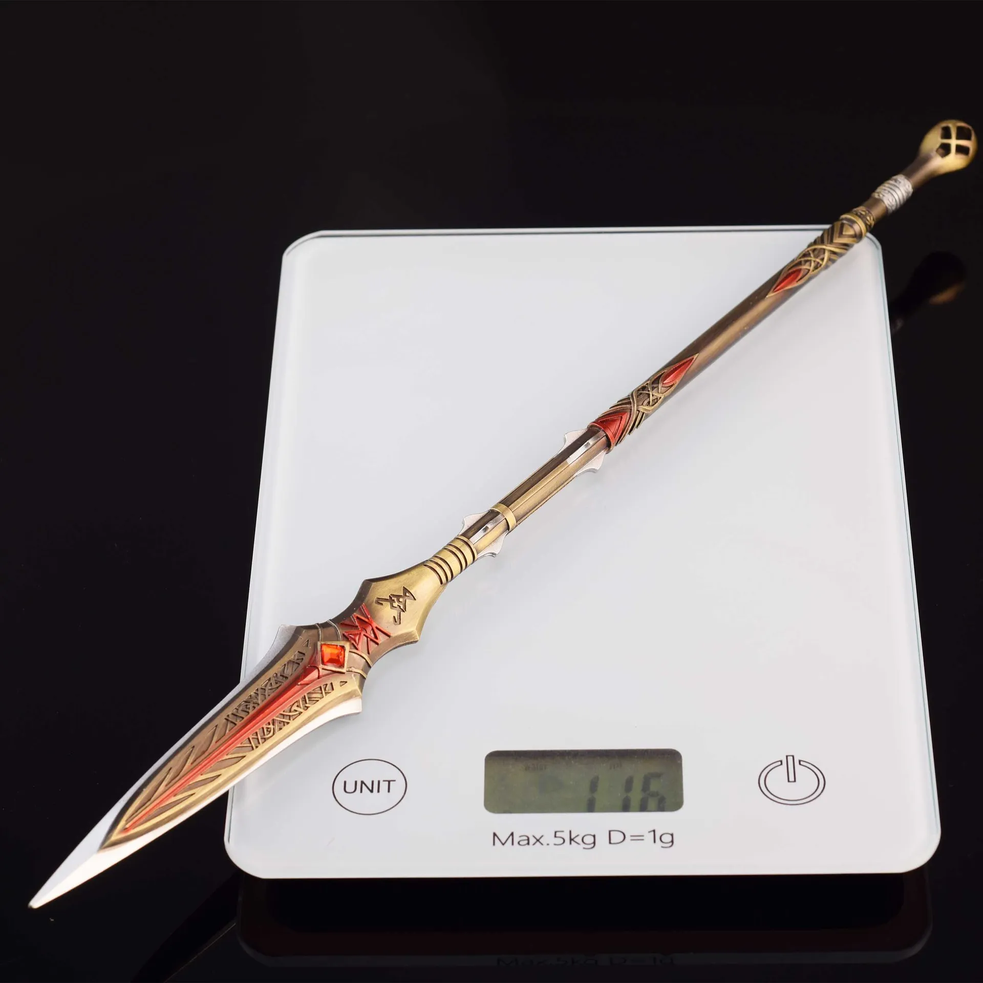 35 センチメートルデプニエ槍クレイトス槍モデル神戦争ゲーム - Cosplay Prop Dagger のレビューと価格