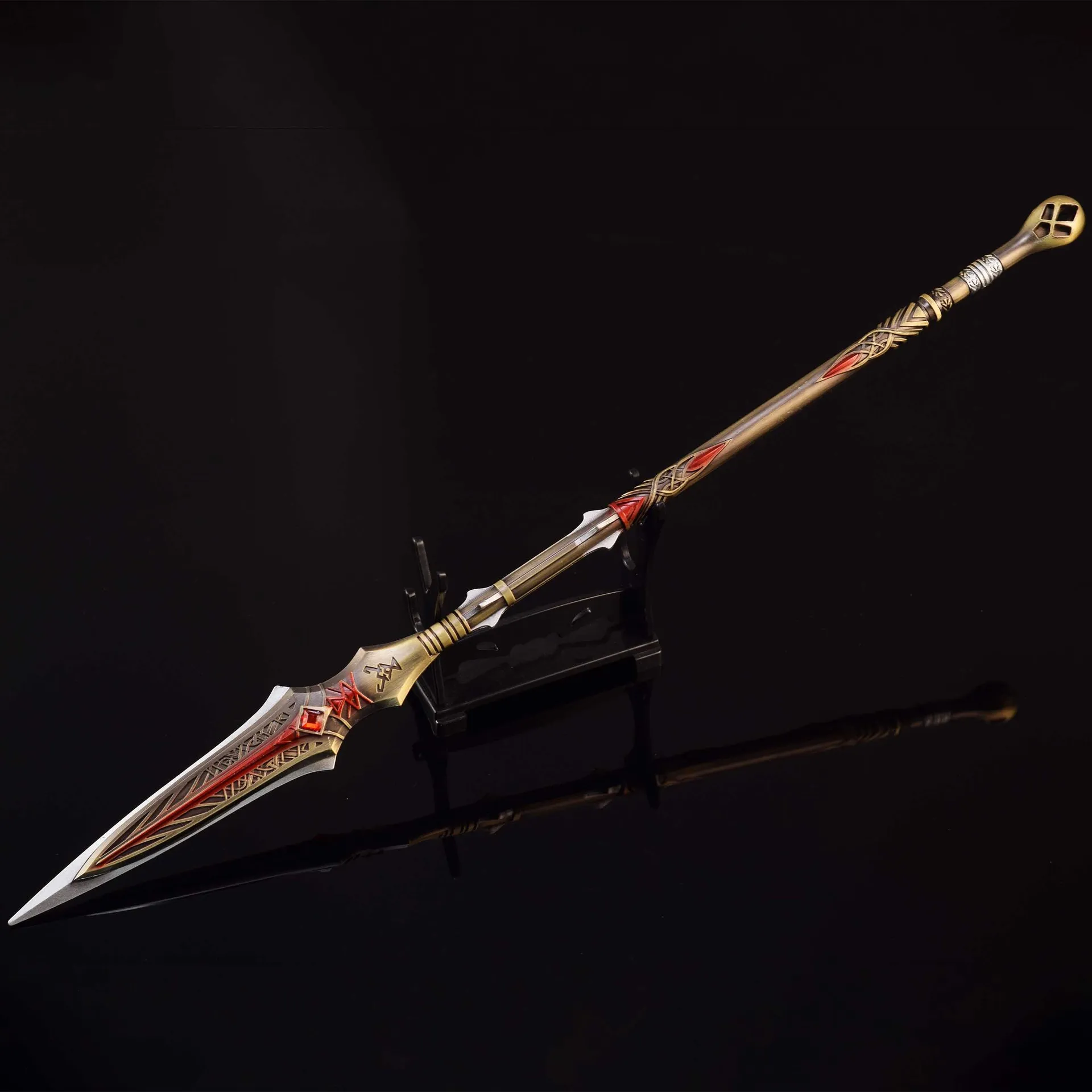 35 センチメートルデプニエ槍クレイトス槍モデル神戦争ゲーム - Cosplay Prop Dagger のレビューと価格