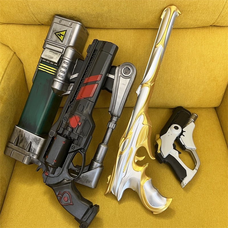 コスプレ ゴールデンガン レーザーライフル リボルバー 小道 - Fallout Cosplay Prop のレビューと価格