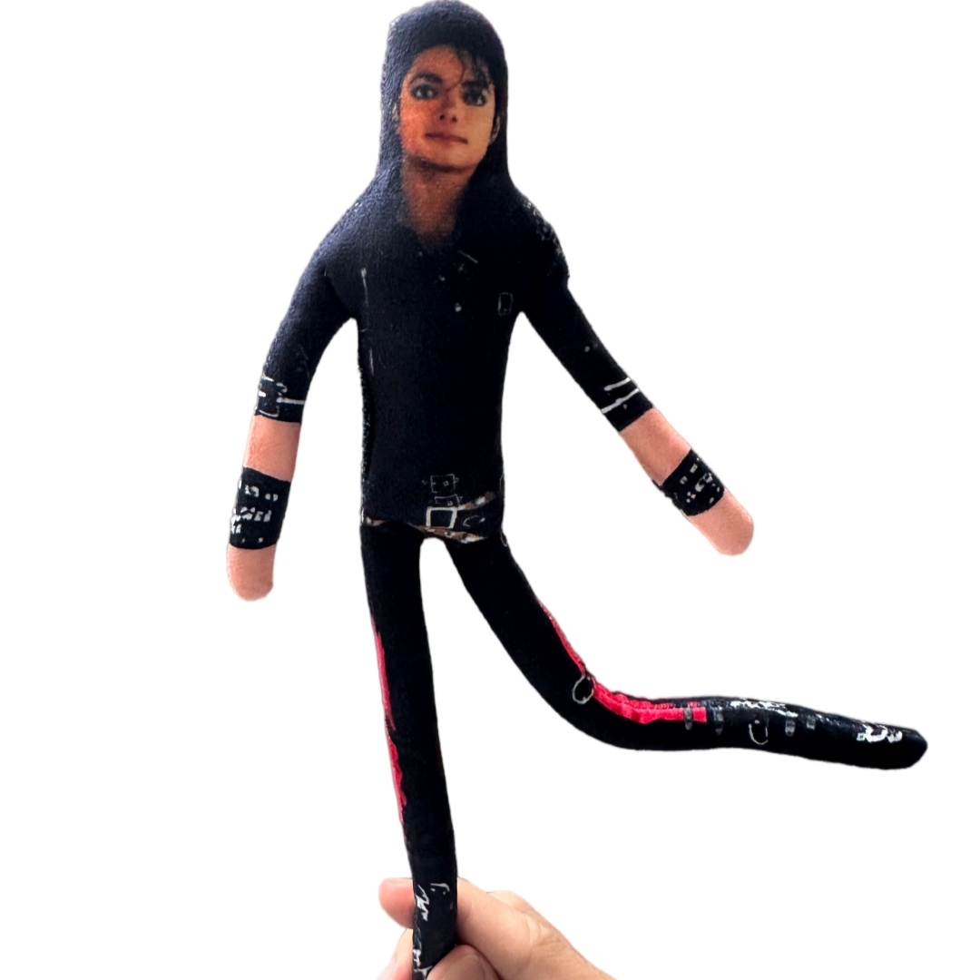 1-6 個マイケル・ジャクソンコスプレ小道具人形ぬいぐるみフ - Prop De Cosplay のレビューと価格