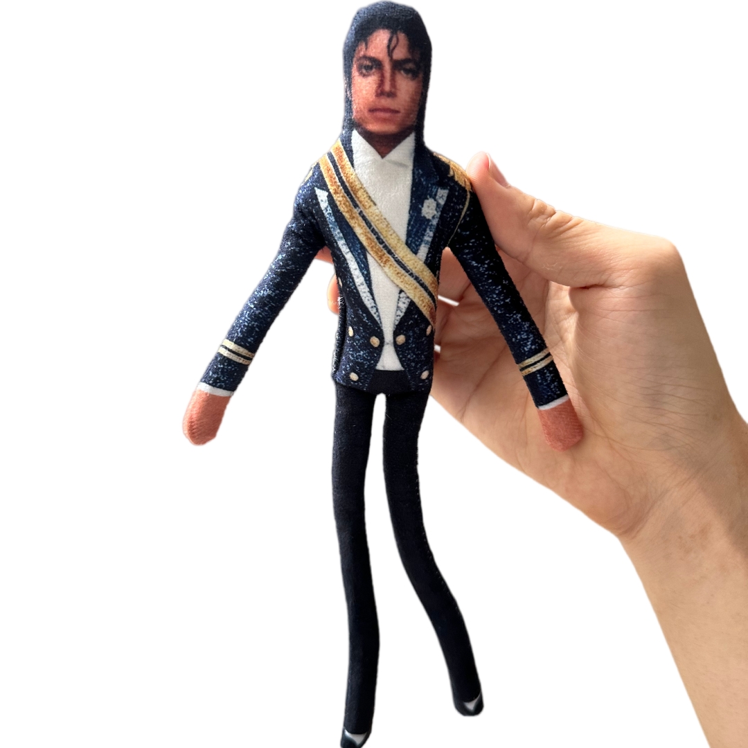 1-6 個マイケル・ジャクソンコスプレ小道具人形ぬいぐるみフ - Prop De Cosplay のレビューと価格